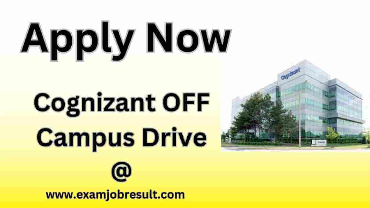 Cognizant Off Campus Drive