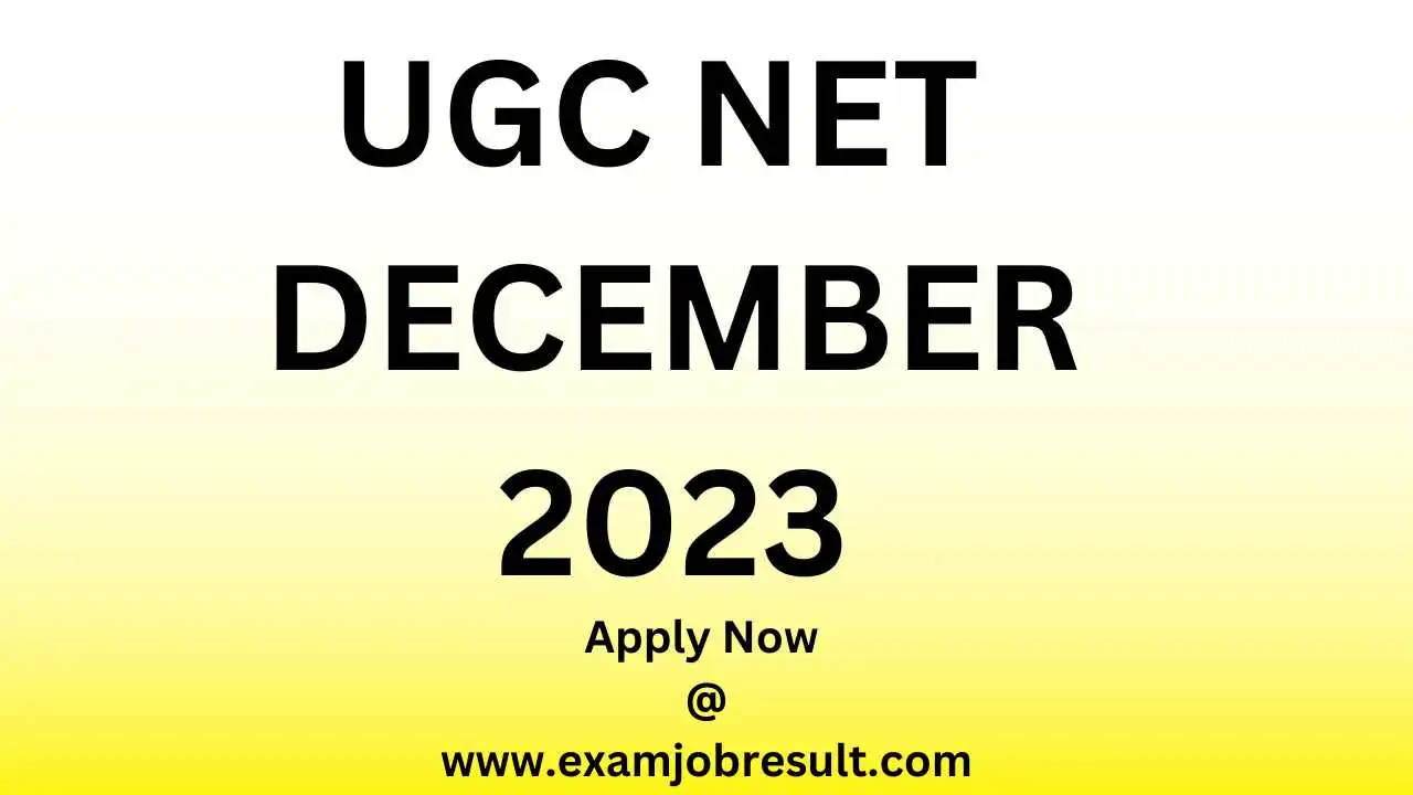 UGC NET Exam 2023 Apply Now